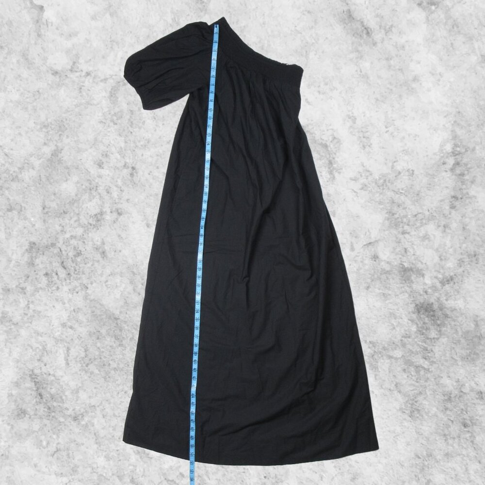 Anthropologie Maeve One-Shoulder Maxi Dress Black XXS - Picture 6 of 11